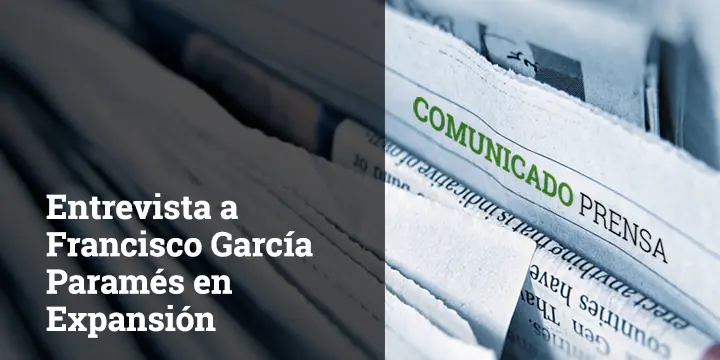 Noticia Cobas AM-entrevista a Francisco Garcia Paramés en Expansion